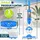 tillvex Poolsauger Blau/Grau 15 m3