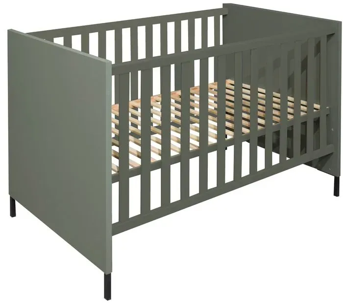 Mäusbacher Babybett Ole 70 x 140 cm Dekor Pine Green