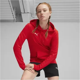 Puma teamGOAL Casuals Hoodie Damen 01 red/white M