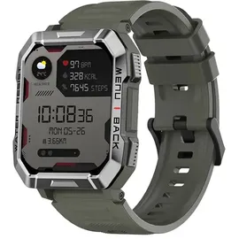 Blackview W60 2.01" Zoll 900 mAh LED-Taschenlampe Campass Outdoor-Smartwatch Grün