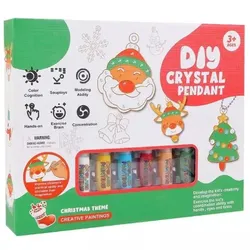 Hergestellte Weihnachtsanhänger.