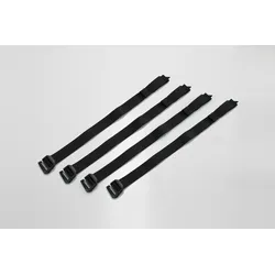 SW-Motech Gurt-Set SysBag - Schwarz. 4 Befestigungsgurte., schwarz