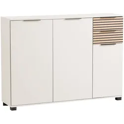 Tchibo - Schuhschrank »Alexa« - 142x35x105,5cm - schwarz - Holz / Metall / Kunststoff