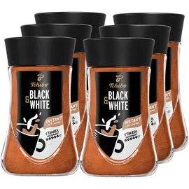 Tchibo Black & White Instant-Kaffee 6 Packungen 180 g