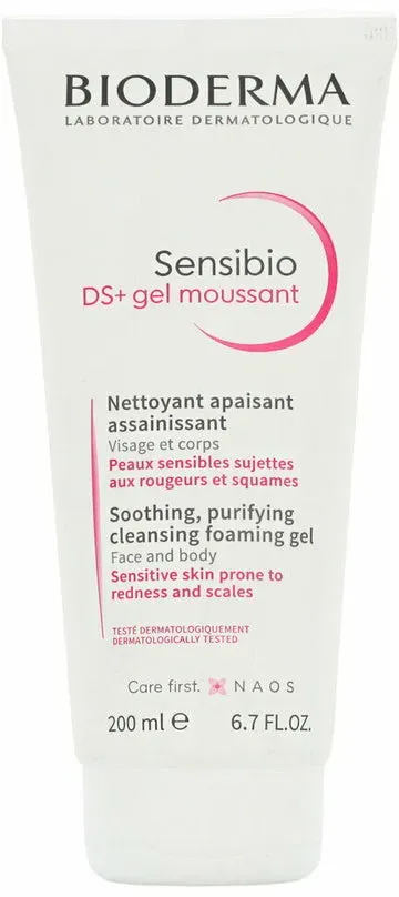 Gel-Schaumreiniger Bioderma Sensibio DS+ 200 ml