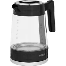 ECG RK 1750 Stripe Wasserkocher 1,7 L 2200 W Schwarz