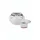 Marrakesch Orient & Mediterran Interior Orientalischer Aschenbecher mit Deckel Kanita Weiss