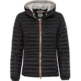 CAMEL ACTIVE Damen leichte Steppjacke mit Abnehmbarer Kapuze schwarz womenswear-36 - 36