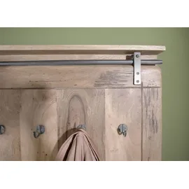Massivmoebel24 Wandgarderobe Mango 100 x 8 x 190 cm Beige