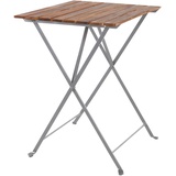 Lex Biergarten Tisch Gartentisch Klapptisch 70 x 70 cm