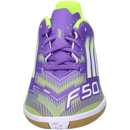 adidas F50 Club Indoor Boots Kinder Purple Rush/Cloud White/Lucid Lemon 28
