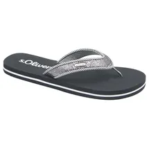s.Oliver Pantolette grau 39