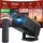 amovfilm Mini Beamer 4K Ultra HD Weiß
