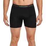 Icebreaker Anatomica Boxershorts schwarz S 2er Pack