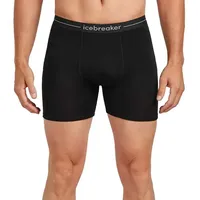 Icebreaker Anatomica Boxershorts schwarz S 2er Pack