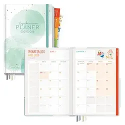 Häfft® Verlag Kita-Planer August 2025 - August 2026 weiß