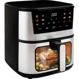 Tesla AirCook Q60 XXL Pro Mattes Chrom/Schwarz
