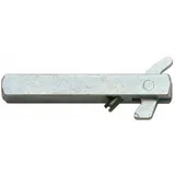 MS Beschläge Wechselgarniturstift Vierkantstift 8mm Ausstellhaken Silber