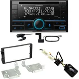 Kenwood DPX-7300DAB Bluetooth DAB CD USB Einbauset für Mitsubishi ASX ab 2015