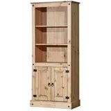 SIT Möbel Vitrine 19001-01 81 x 38 x 177 cm Schwarz