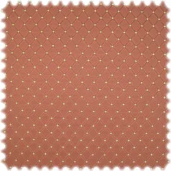AKTION Reststück 2 Meter DELIGARD Möbelstoff Diamant Terracotta