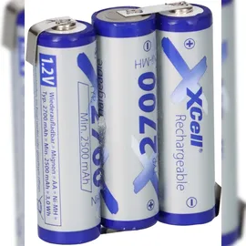 Akkuman 3er Reihe Lotfahne AA 2700 mAh 3 St.