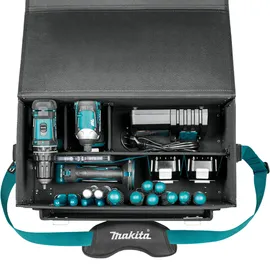 Makita Verstärkter Werkzeugkoffer E-15394 20-tlg. Kunststoff und Metall 32,00 l