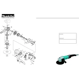 Makita Tellerschleifer SA7000C