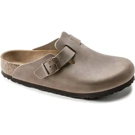 Birkenstock Boston Nubukleder geölt schmal tabacco brown 45