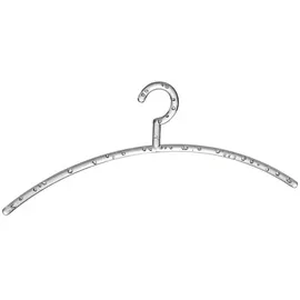 Wenko Kleiderbügel Bubble transparent, 15 St.