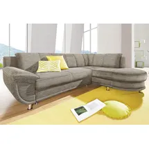 TRENDMANUFAKTUR Ecksofa »Rondo, zeitlos und elegant, OTTOs Choice, bequem, L-Form«, wahlweise mit Federkern, wahlweise mit Bettfunktion