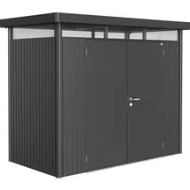 Biohort HighLine H1 2,75 x 1,55 m dunkelgrau-metallic Doppeltür