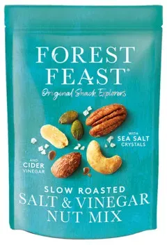 Forest Feast Nussmix mit Salz und Essig, 120 g