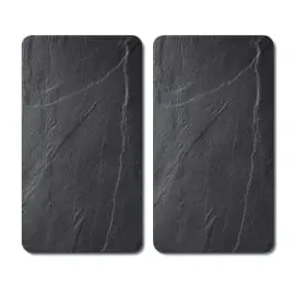 KESPER Multi-Glasschneideplatte, 2er Pack, Motiv: schiefer