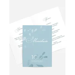 Menükarten für Ihr Fest selbst gestalten mit Spruch und Fotos im Onlinedesigner bei Meine-Kartenmanufaktur.de
