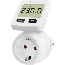 Logilink Europameisterschaft 0004 Energiekosten-Messgerät, Display 180° drehbar,
