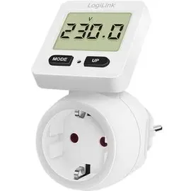 Logilink Europameisterschaft 0004 Energiekosten-Messgerät, Display 180° drehbar,