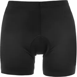 Radlerhose Basic Radfahren Damen Indoor Cycling Schwarz Klein S