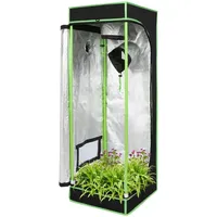 Tolletour - Growzelt Growbox Gewächshaus Indoor Pflanzenzelt 40x40x120CM