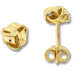 Paar Ohrhänger ONE ELEMENT "Knoten Ohrringe Ohrstecker aus 333 Gelbgold", gold, Ohrringe, Damen, Damen, Gelbgold 333, Damen Gold Schmuck Knoten