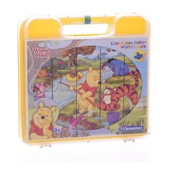 Clementoni® Puzzle Winnie Pooh Würfelpuzzle (20 Teile), 20 Puzzleteile bunt
