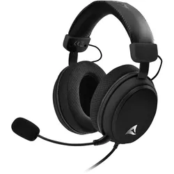 Sharkoon SGH25 Multiplattform-Gaming-Headset kabelgebundenes Gaming-Headset mit integrierten Inline-Controller und hochwertigen 50mm-Treibern