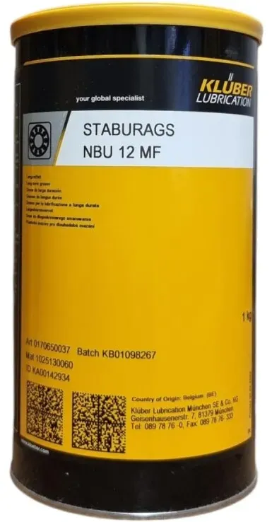 Klüber STABURAGS NBU 12 MF, 1 Kg Dose