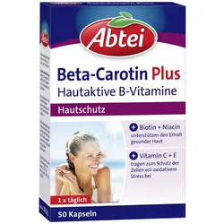 Abtei Beta-Carotin Plus Hautaktive B-Vitamine 50 St