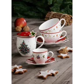 Villeroy & Boch Milchkaffeetasse 0,26 l Bunt 6 St.