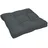 Beautissu Sitzkissen 50 x 50 x 10 cm grau 1 St.