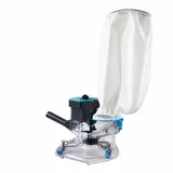 Poolsauger Akku Handsauger mit 2 Filterbeuteln, Poolsauger mit Starker Saugkraft, Poolsauger Bodensauger für Blätter, Sand und Schmutz, Pool Sauger für Aufstellpool, Eingebaute Pools und Spa