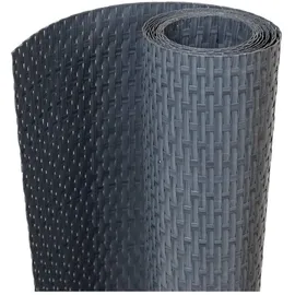 vidaXL Balkonverkleidung 100 x 90 cm Anthrazit Rattan