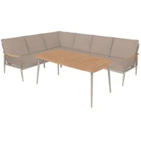 Garden Pleasure Lounge-Eckgruppe TULUM beige