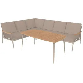 Garden Pleasure Lounge-Eckgruppe TULUM beige